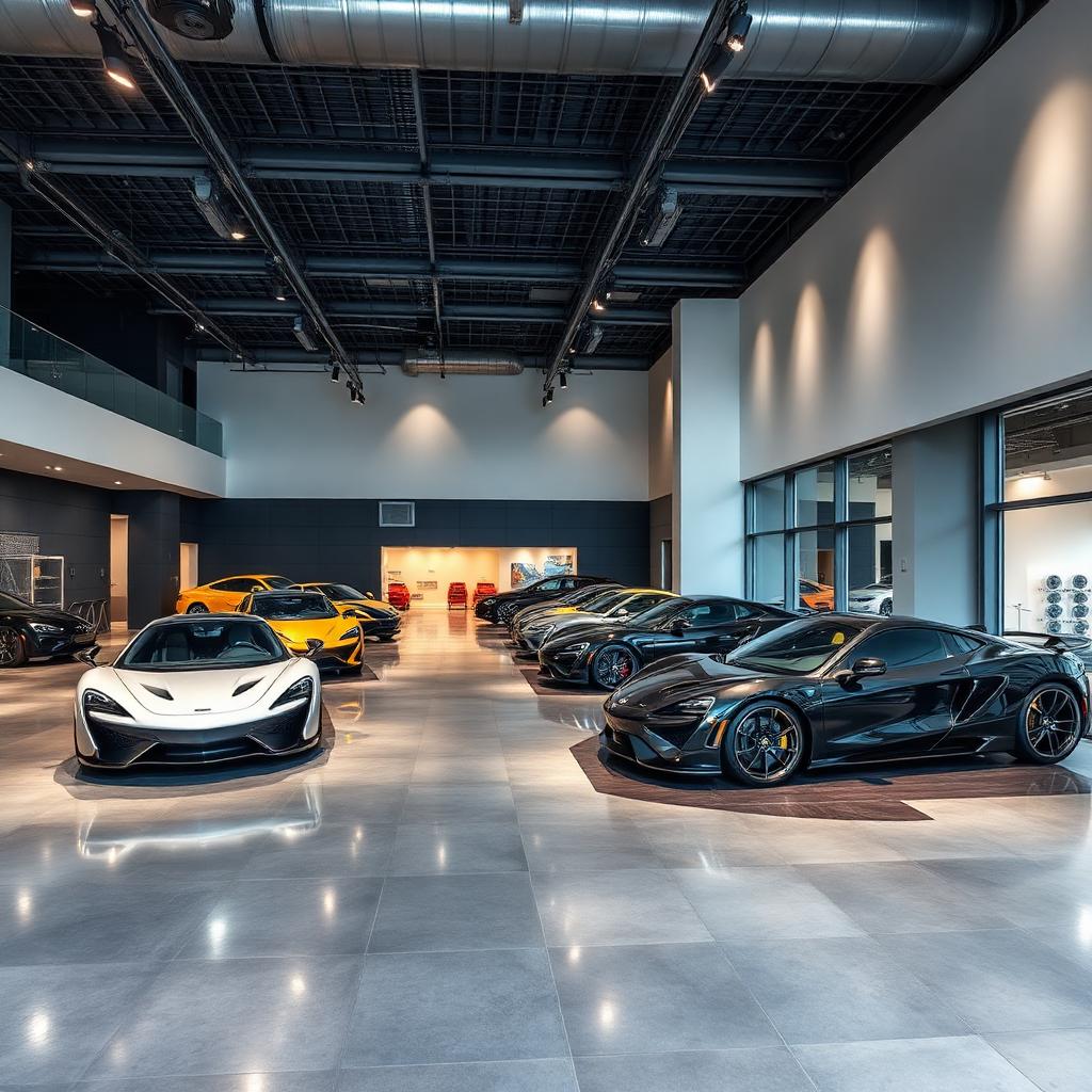 Agencement de showroom